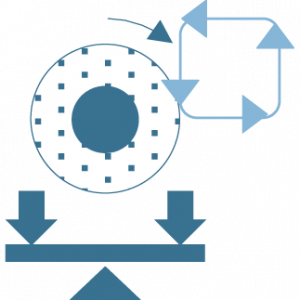 Automatic balancer on 1 plane by balancing head built-in spindle mounted